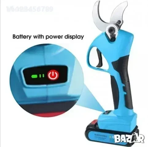 Акумулаторна лозарска ножица WERSTIL 48в, снимка 2 - Градински инструменти - 50817991