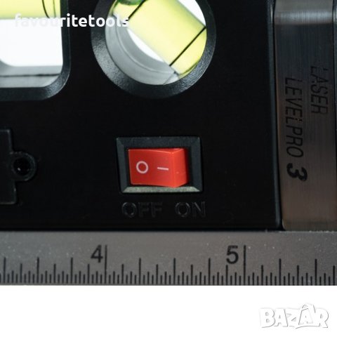 Лазерен нивел с ролетка 250см, 3 либели, снимка 8 - Измервателни инструменти - 43353935