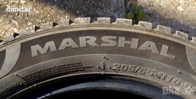 Гуми Marshall 205/55 R16 зимни , снимка 4 - Гуми и джанти - 52413043