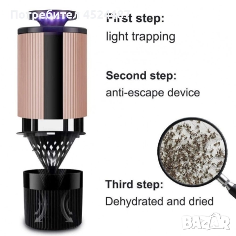 Многофункционално устройство против насекоми и гризачи 3 в 1, снимка 9 - Други стоки за дома - 52580231