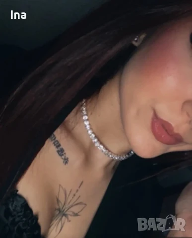 Колие с обеци, снимка 4 - Бижутерийни комплекти - 50602054