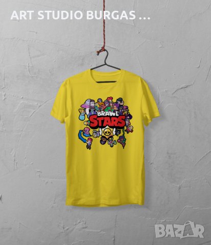 Детски тениски Brawl Stars, снимка 3 - Детски тениски и потници - 36666617