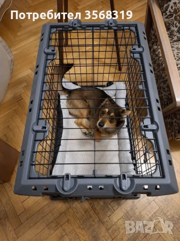 Клетка/крейт за куче Ferplast Superior - 77 / 51 / 55 см., снимка 4 - За кучета - 53267221