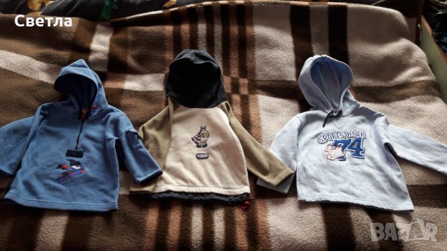 Плътни детски блузи за ръст 86-92 см., снимка 2 - Бебешки блузки - 35586638