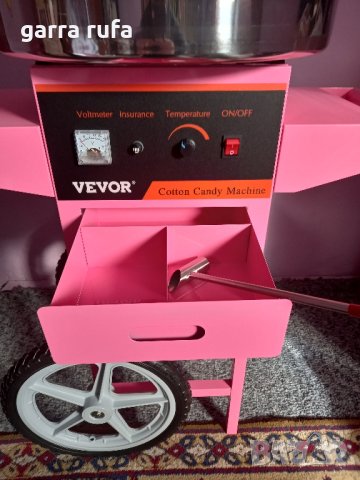 Машина захарен памук , снимка 7 - Друго търговско оборудване - 43126054