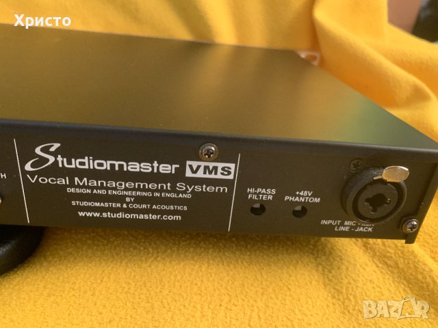 Studiomaster VMS - вокален преамп, снимка 9 - Други - 43927273