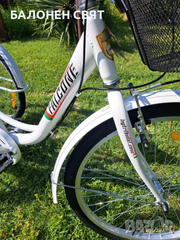 MEGA BRAND Практичен Триколесен Велосипед с три гуми Триколка за всеки, снимка 11 - Велосипеди - 51050101