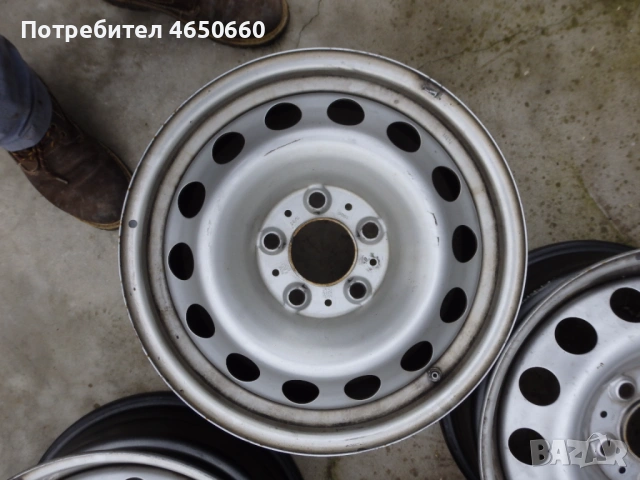 16 цолови железни джанти за Мини, снимка 5 - Гуми и джанти - 53030634