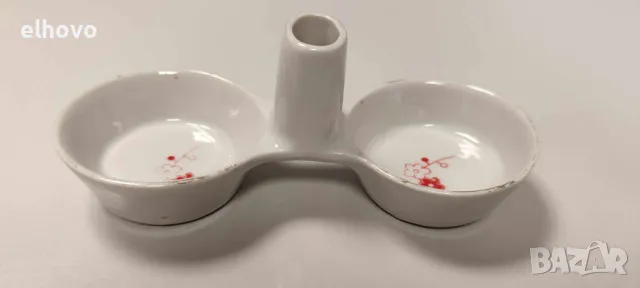 Порцеланова солница, снимка 3 - Антикварни и старинни предмети - 49314033