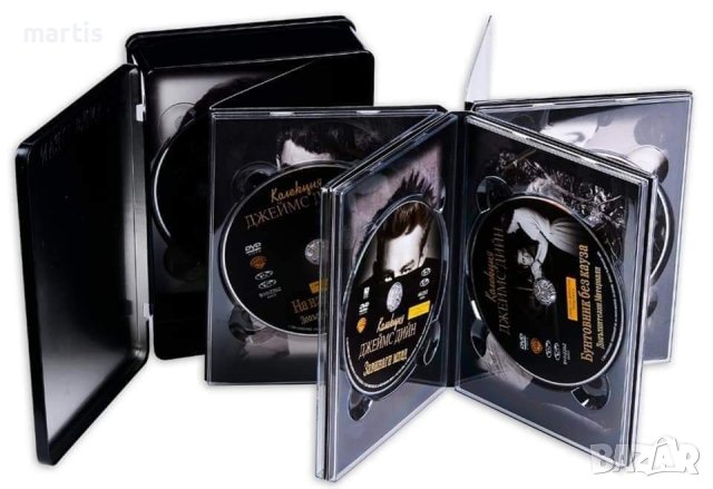 James Dean #DVD Box /бг.суб /, снимка 2 - DVD филми - 43230175