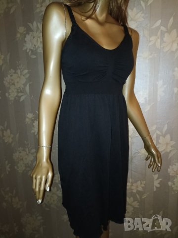 IloveSia- L-Безшевна черна рокля за бременни и кърмачки , снимка 8 - Рокли - 43095882