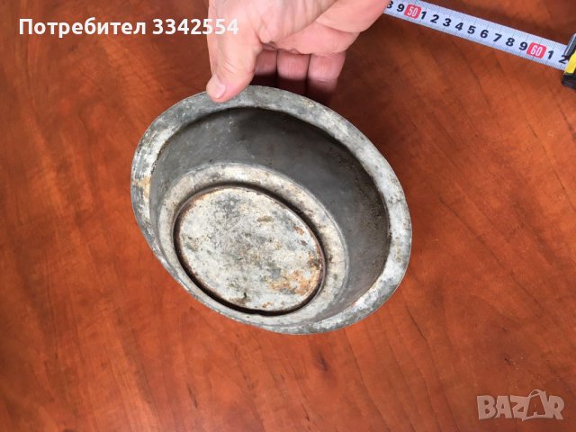 ТАС СЪД ПАНИЦА БАКЪР СТАРИНЕН СЪД ОТ 19 ВЕК, снимка 4 - Други ценни предмети - 37869626