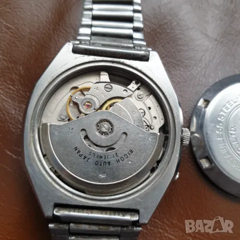 Мъжки часовник Ricoh Automatic, снимка 8 - Антикварни и старинни предмети - 49160539