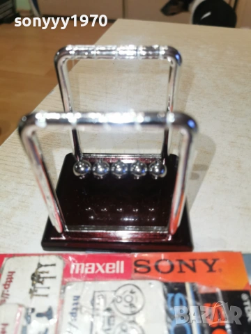 Люлката на Нютон 9Х9Х8СМ 1601261541, снимка 6 - Колекции - 53122835