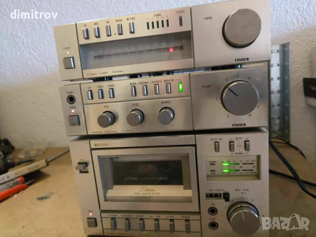 Fisher M-101 , снимка 5 - Ресийвъри, усилватели, смесителни пултове - 49957807