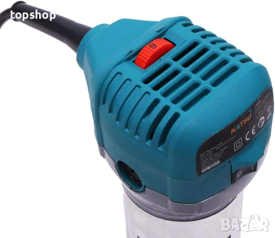 Пълен Комплект Оберфреза KATSU 710W – С Потапяща Основа, Фрезери и Аксесоари, снимка 4 - Други инструменти - 53408053