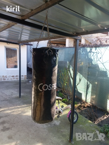 Лежанка 2 лоста тежести дъмбели и боксова круша , снимка 3 - Фитнес уреди - 52747378