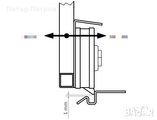 Ел. Брави Viro V06 за отваряеми / радиални врати, снимка 10 - Други машини и части - 39650334