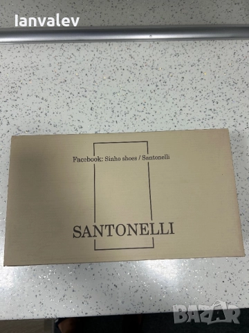 Дамски обувки от естествена кожа марка Santonelli