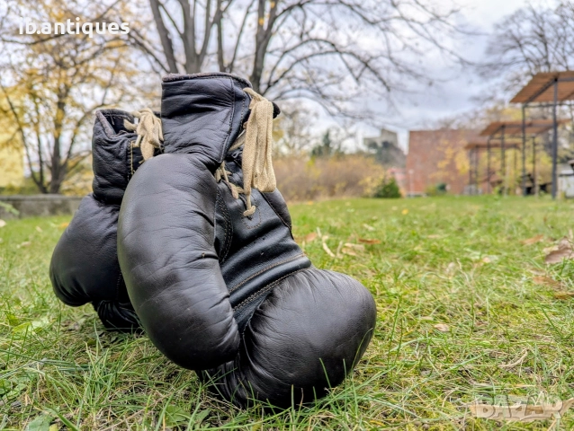 Стари боксови ръкавици "Спортпром" , снимка 7 - Бокс - 52774756