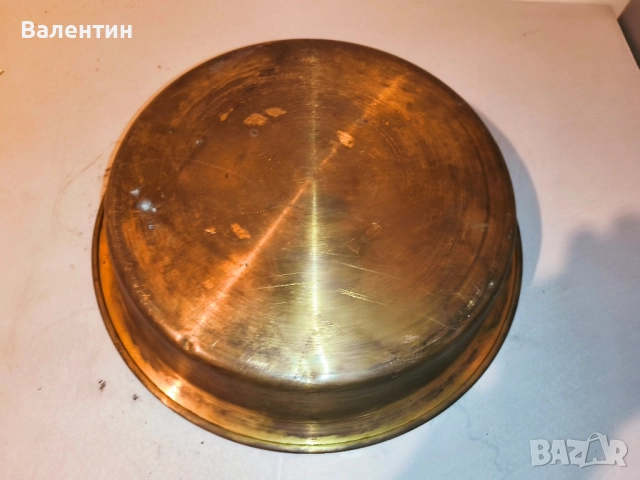 Голяма месингова тава 27, снимка 3 - Съдове за готвене - 52541473