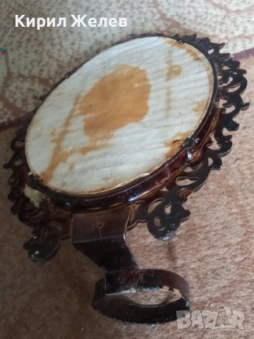 Икона стара метална 29334, снимка 3 - Декорация за дома - 38062427