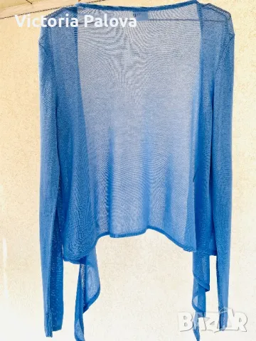 Нежна красива жилетка DELMOD Германия, снимка 9 - Жилетки - 47393353