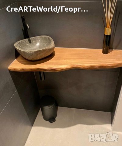 Плот за баня и кухня помощен плот работен плот Масивна дървесина, снимка 11 - Други - 33435958