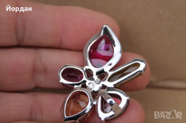 Дамски висулки за колие ''Swarovski'', снимка 7 - Колиета, медальони, синджири - 49753919