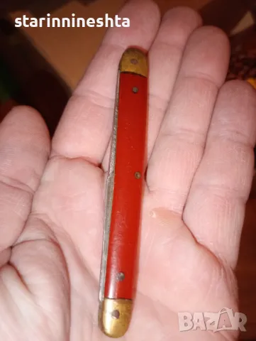 РЕДКАЖ маркировка ДИП Петко Денев джобно ножче ножка нож, снимка 2 - Колекции - 44058009