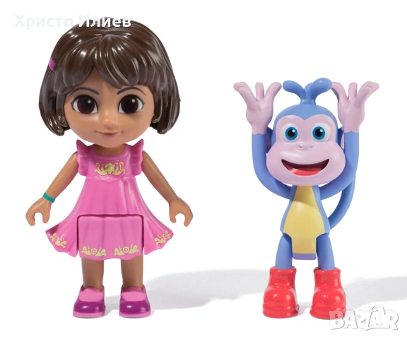 Дора изследователката Подаръчен комплект Дора и приятели, снимка 4 - Фигурки - 53317079