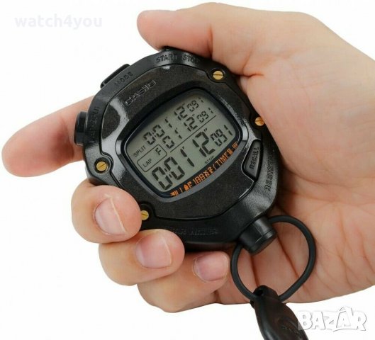 НОВ ПРОФЕСИОНАЛЕН ХРОНОМЕТЪР CASIO HS-80TW-1EF. ПРОФЕСИОНАЛНИ СПОРТНИ ХРОНОМЕТРИ КАСИО HS-, снимка 4 - Други - 35463102