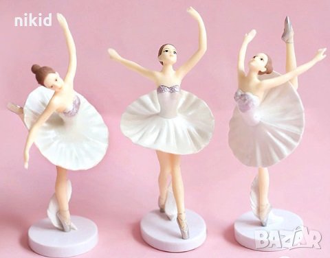Голяма Балерина пластмасова фигурка за игра и украса на торта играчка топер , снимка 4 - Други - 26608765
