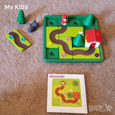 логическа игра Малката Червена Шапчица Smart Games пъзел, снимка 7 - Игри и пъзели - 32333666