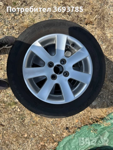 Джанти 4X100 ET 38 14R., снимка 2 - Гуми и джанти - 51409884