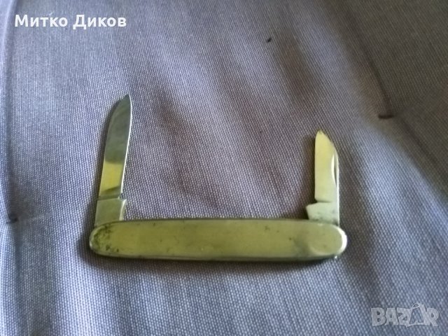 Ножче немско Ростфрай винтидж от 70-те години две части 80х53мм без луфт, снимка 1 - Колекции - 32973517