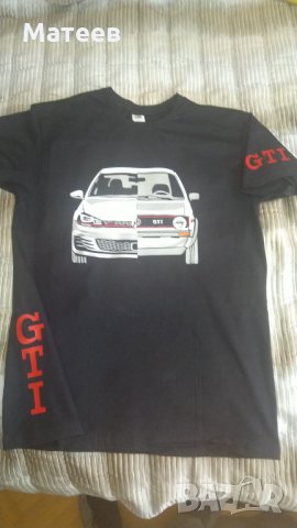 Тениска Volkswagen VW Фолксваген Голф Golf GTI ГТИ, снимка 4 - Тениски - 32922639