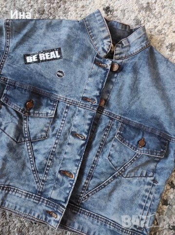 Pause jeans/ Negative wear късо дънково яке, снимка 6 - Якета - 33019582