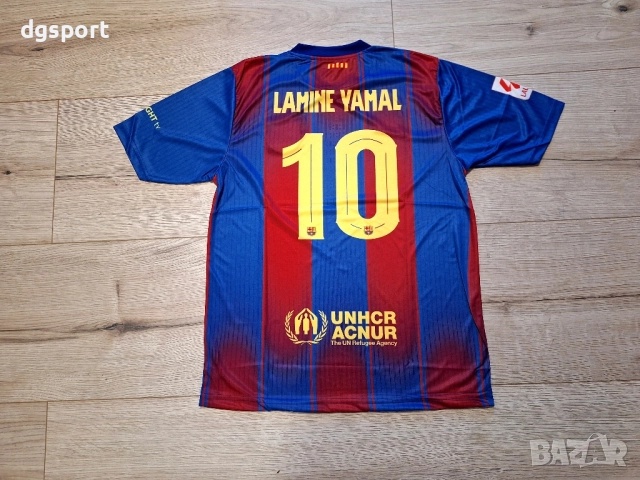 Футболна фланелка на Барселона #Ламин Ямал #10#Нов сезон 25/26!