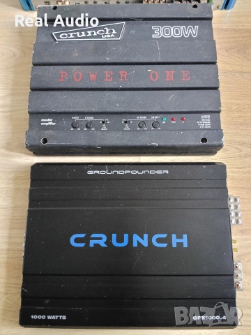 Усилвател Crunch усилватели, снимка 2 - Аксесоари и консумативи - 52584813