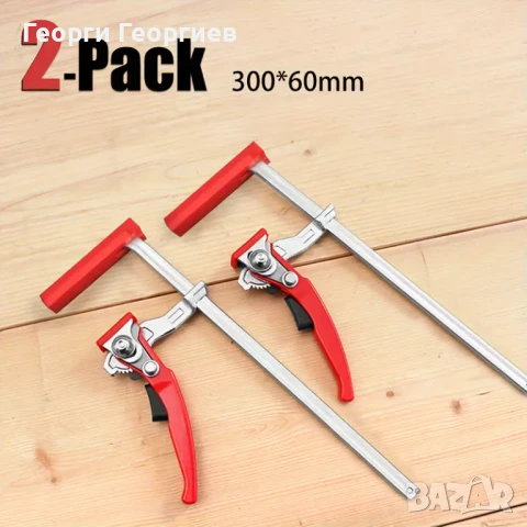 Стяга дърводелска автоматична с тресчотка  1 бр., снимка 5 - Стяги - 50715049