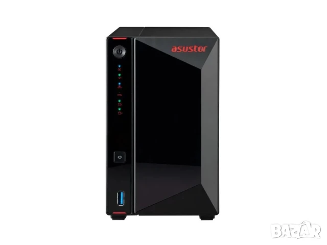 Asustor AS5202T NAS Multimedia Сторидж Intel J4025/4GB DDR4/2.5 GBs, снимка 2 - Външни хард дискове - 47890329
