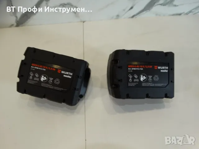 НОВО - Wurth LI-AS-18 V / 5.0 Ah - Литиево - йонна батерия, снимка 4 - Други инструменти - 50396389