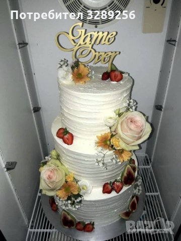 Топер за торта, Сватба, Game Over, украса, декорация, топери