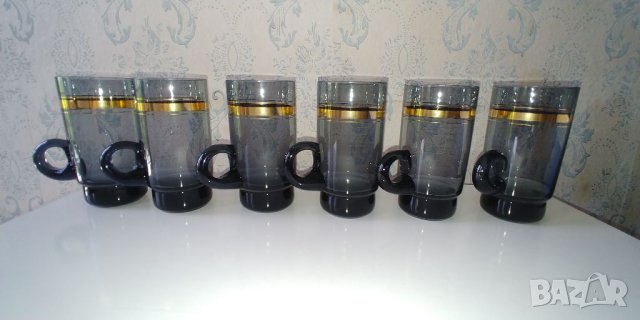 Чаши от опушено стъкло, снимка 1