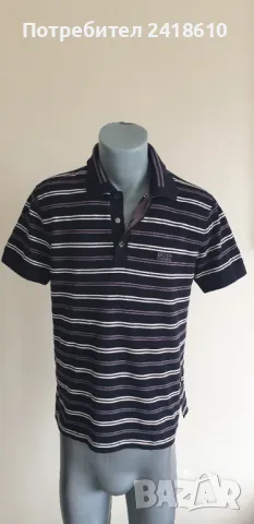 Hugo Boss Pique Cotton Stretch Mens Size 50 / L НОВО!  ОРИГИНАЛНА Тениска!, снимка 9 - Тениски - 49905276