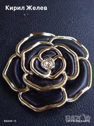 АРТ БРОШКА ЦВЕТЕ МНОГО КРАСИВА СТИЛЕН ДИЗАЙН 31446