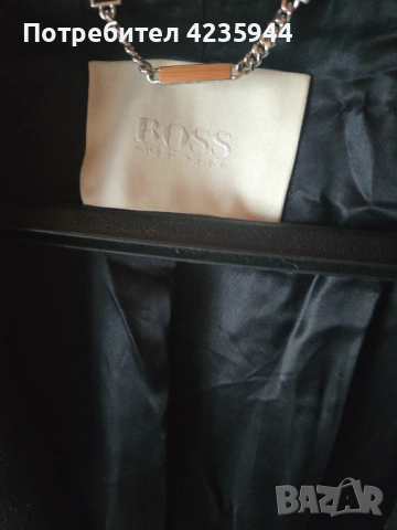 Hugo Boss оригинално палто вълна , снимка 3 - Палта, манта - 53132586
