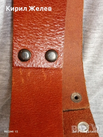 Дамски кожен колан HANDMADE KAMPARA много красив стилен дизайн 46239, снимка 5 - Колани - 51892887
