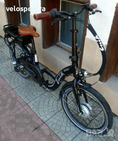 Електрически ЕНИК Изи- сгъваем "пони" ! На 170 км. Като НОВ ! 20 цола !, снимка 11 - Велосипеди - 50243616